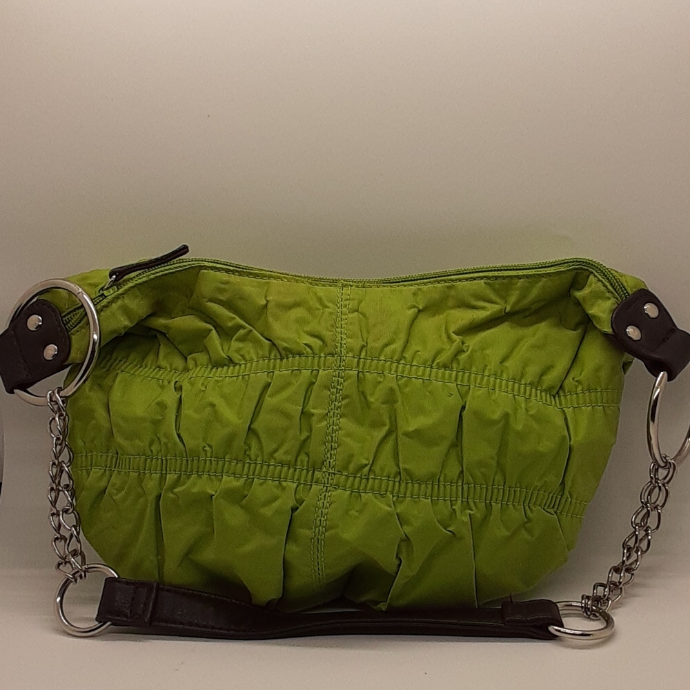 Unique lime green handbag
